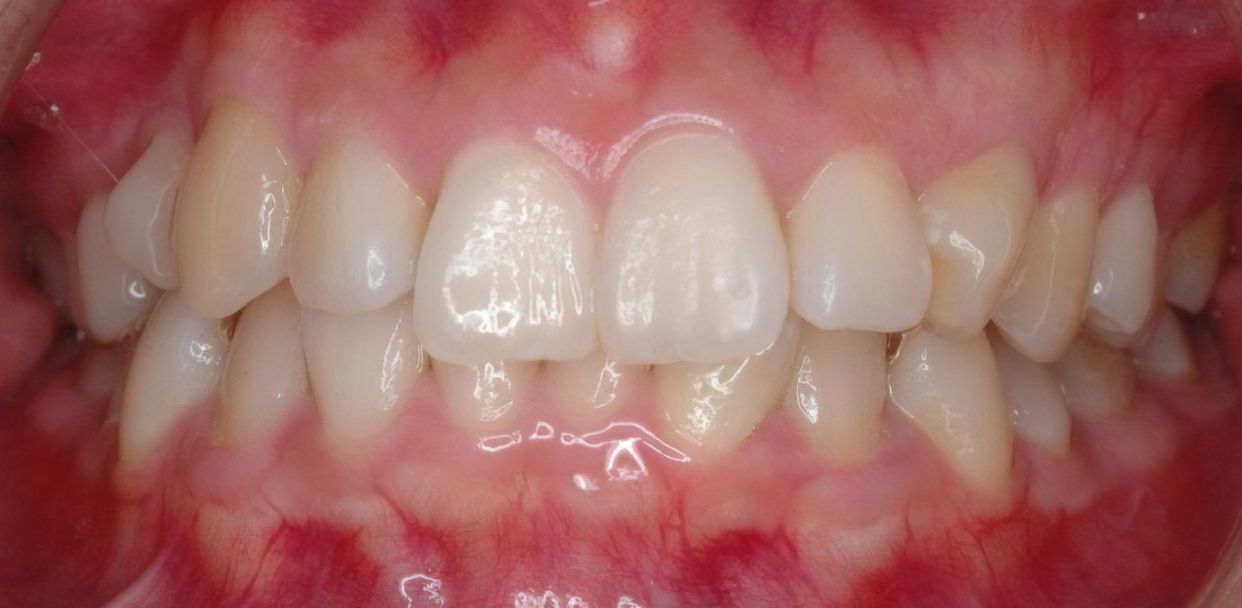 Clear aligner treatment — before