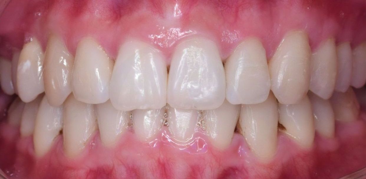 Clear aligner treatment — after
