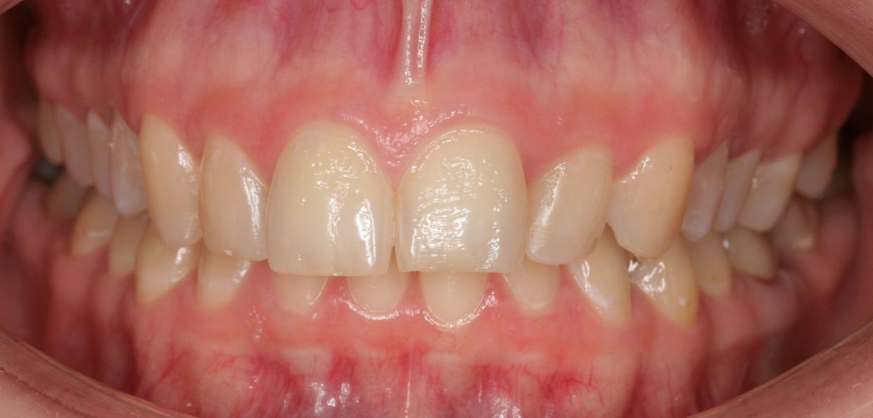 Clear aligner treatment — before